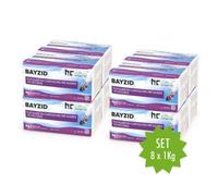 Cartouches de Floculant Pré-dosées BAYZID® 1 KG (8x 125g) - Traitement Efficace pour Piscines