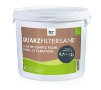 Sable de Quartz Pur 5 kg pour Filtration de Piscine 0,71-1,25 mm
