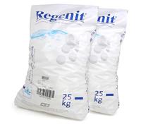 Höfer Chemie Sel en Pastilles 2 x 25 kg - pour Adoucisseur d'eau | Pastilles de Sel Raffiné pour Adoucisseurs d’Eau et Électrolyse - Haute Pureté, Dissolution Rapide, Anti-Calcaire