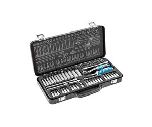 Högert 63 pcs. jeu de douilles et embouts acier CrV 1/4