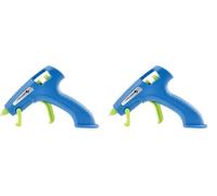 HÖGERT HT2C101 Pistolet à colle Bleu/vert 140 × 150 mm (Lot de 2)