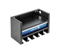 Högert Technik Armoire Murale pour Outils électriques avec tiroir | Tiroir monté sur roulements à Billes | Étagère de Rangement Murale Tournevis Organisation Porte-Outils Étagère à Outils