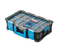 Högert Technik - Boite à Outils avec Couvercle en Polycarbonate et Compartiments HT7G503, Outils Bricolage, Boîte à Outils avec Charge jusqu'à 20 kg, Fermetures ABS, Construction Modulaire