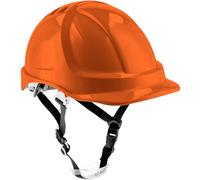HÖGERT TECHNIK - Casque de Protection, Casque de Chantier en ABS, en 397, système de crémaillère, Ventilation, mentonnière, Casque de Travail pour Chantier et Industrie, Casque de sécurité réglable