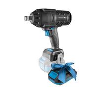 Högert Technik hocs sans fil brushless 18V, 1000 Nm, 1300 Nm couple de desserrage, carré 3/4", éclairage LED, 3 vitesses, protection thermique, engrenage métallique + PROMO 2,0 Ah