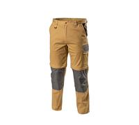 Högert Technik Edgar Pantalon Utilitaire de Travail, Beige, 3XL Hommes