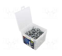 HÖGERT TECHNIK Rivets aveugles en aluminium, rivets pop ouverts, rivets en aluminium et rivets aveugles en aluminium-acier, pour les raccords métalliques dans l'industrie et l'artisanat