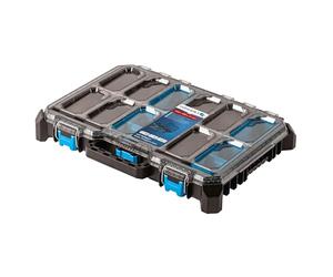 Högert Technik - Organisateur d'Outils Bas HTM HT7G507, Boite à Outils, Outils Bricolage, Malette à Outils, Boîte à Outils, 5 Tasses Fonctionnelles, Boîte à Outils, Construction Modulaire