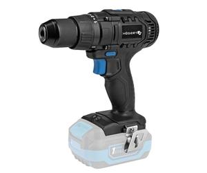 HÖGERT TECHNIK Perceuse-visseuse sans fil 18V, couple 50 Nm, mandrin Auto-Lock 13 mm, 21+1 réglages de couple, 2 vitesses, éclairage LED, engrenage métallique, sans batterie