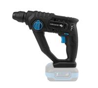 HÖGERT TECHNIK - Perforateur sans fil 18V, 1,5 J, 5100 IPM, SDS+, LED, pour béton, bois et métal, sans batterie