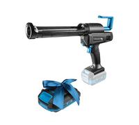 HÖGERT TECHNIK Presse à cartouche sans fil 18 V, force de pressage 2500 N, système anti-goutte, capacité de 300 ml, poignée souple, protection contre la surchauffe, idéal pour les joints et les colles