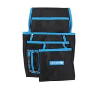 Högert Technik - Sac Banane pour Outils électriques | Sac à Outils Sac à Outils Ceinture Porte-Outils Ceinture Porte-électricien | 7 Poches fonctionnelles | 1 Porte-Marteau en métal | Polyester 600D