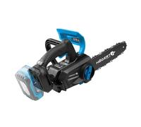 HÖGERT TECHNIK - Tronçonneuse sans fil brushless compacte, tronçonneuse à batterie pour jardinage, coupe du bois, tronçonneuse mobile pour jardin et terrain, sans batterie