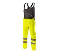 Högert Volme Salopette de pluie haute visibilité, jaune, taille S