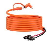 Hoeine Câble adaptateur MC4 vers 8 mm pour Jackery | Connecteur de panneau solaire universel et DC8020/7909 compatible avec BLUETTI, Yeti, Anker, Jackery Station d'alimentation portable pour camping