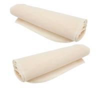Hoement 2 Pièces Étamine Alimentaire Blanche en Tissu pour Tofu et Fromage, Passoire Réutilisable Filtration, Cuisine Cuisson la Vapeur
