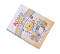 Hoement 28 Feuilles Planificateur Polyvalent pour Bureau et Maison avec Papier Épais et Couverture en Métal, pour Organiser Votre Planning de Nettoyage Annuel