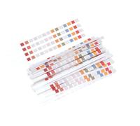 Hoement Bandes Résultats Potable pour Eau de Test, en Piscine 14-en-1 50 Pcs, Lecture Claire Précis avec Flacon de Rangement Pet pour Contrôle Périodique