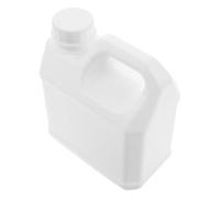 Hoement Bidon Plastique Réutilisable 1L avec Poignée Confortable et Couvercle Antifuite, Récipient Adapté Stockage Liquide en Cuisine et Garde-Manger