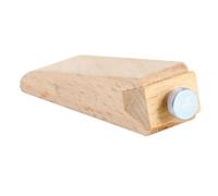 Hoement Bloc de Ponçage Triangulaire Outil Manuel Polyvalent pour Papier Abrasif en Bois Gain de Temps et D'effort pour Ponçage DIY et Polissage