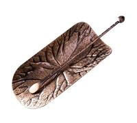 Hoement Cuillère à Thé en Alliage Bords Lisses, Sûre Aliments, Set 1 Pièce Rangement de Poudre de Lait Sel