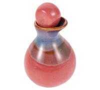 Hoement Diffuseur D'huile Essentielle en Céramique Rose, Flacon D'aromathérapie Mini pour Spa et Institut de Beauté, Distributeur D'huile de Massage Thaïlandais, Pot Rechargeable pour