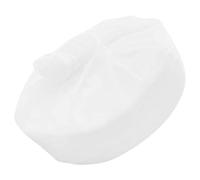 Hoement Doublure intérieure pour Pouf en Maille Blanche 110x120 cm avec Particules de Mousse, Insert léger et Solide, adaptée pour Salon et Bureau, Housse sans Rembourrage