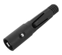 Hoement Embout Adaptateur de Poteau pour Serpillière Balai, Extrémité Filetée en Plastique et Fer, Assemblage Rapide pour Outils et Accessoires de Nettoyage