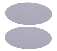 Hoement Lot De 2 Tapis De Cuisson en Silicone 26 Cm Anti-adhérent, Coussin D'isolation Thermique, Résistant à La Chaleur, pour Micro-Ondes Et Four, Protège Table Cuisine Polyvalente
