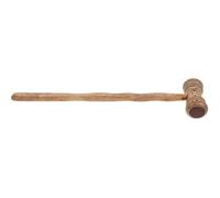 Hoement Marteau de Juge en Bois Foncé, Léger et Portable pour École | Finition Marron, Esthétique Soignée, pour Responsable et Commissaire-priseur, Usage en Représentation Scolaire