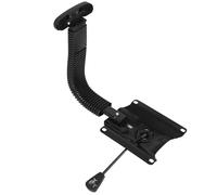 Hoement Mécanisme de Dossier Réglable en Hauteur pour Chaise de Bureau, Support Renforcé en Acier et Plastique Noir Fonctionnement Silencieux, Kit Complet Guide D'installation