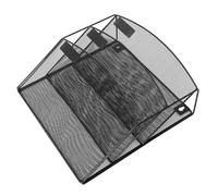 Hoement Organisateur de Dossiers Suspendus Mural, Classeur Noir en Fer | Trieur Courrier Mural, Pte-documents Mural, Pte Suspendu, à Dossiers Suspendus, Rangement Discret