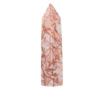 Hoement Ornement en Pierre Rhodochrosite Hexagonal Colonne Décorative sans Bavure Finition Polie pour Décoration de Maison et Accessoires Photo