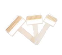 Hoement Outil amarrage à pizza 3 pièces en plastique blanc pour passionnés de pâtisserie et fabrication de pizzas