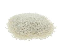 Hoement Pastilles de Colle Thermofusible Blanche en Pvc 1kg pour Placage de Chants Meubles et Portes, Résistance à L'usure et Compatibilité Polyvalente pour Bricolage