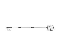 Hoement Pelle à Cendres Creuse Métal avec Manche Long Réglable Sections Pelle Charbon Résistante Chaleur pour Poêles à Bois Outils Cheminée Multifonctions pour Foyer Intérieur et Barbecue