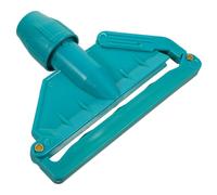 Hoement Pince Amovible pour Remplacement de Manche de Balai en Plastique Vert pour Tête de Balai Facile à Installer et Entretenir, Pièce Détachée