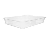 Hoement Plateau Surface Antidérapante Rectangulaire en Acrylique Alimentaire 32x25 Cm pour Utilisation la Restauration Rapide Domicile