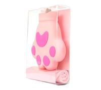Hoement Pochette de Glace en Silicone Forme Patte de Chat Créative, Souple et Élastique, pour Voyage et Urgence, Accessoire Rafraîchissant Pratique