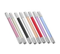 Hoement Rallonges de Crayon Prolongateur Pratique Lot de 8 Double Tête en Métal et Cuivre Réglables avec Prise en Main Lisse pour Bureau pour Crayons de Couleur