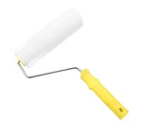 Hoement Rouleau Anti-bulles 9 Pouces en Plastique Pointes pour Chape Autonivelante, Poignée Ergonomique Facile à Tenir, Outil Solide pour Peinture Sol