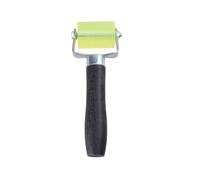 Hoement Roulette de Colleur en Caoutchouc pour Papier Peint et Vinyle, Outil de Pression Mural Manche Long pour Application Insonorisante et Joint Peint
