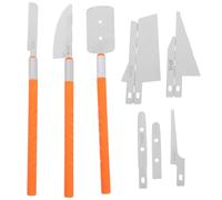 Hoement Scie à Main de Précision pour Modélisme avec Lames en Métal, Portable Découpe Précise de Modèles en Plastique et Bois, Kit Complet pour Loisirs Créatifs