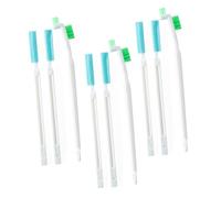 Hoement Set de 9 Brosses pour Bouteille D'eau et Biberon Manche Long et Tampon Abrasif en Abs, pour Nettoyer Cuisine et Suspendre Facilement