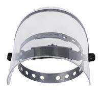 Hoement Visière de Protection Faciale Résistante à l'huile en Pmma, Écran Facial Léger et Facile à Transporter pour Activités Extérieures et Course
