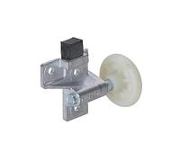 Hörmann 1284004 Porte-rouleau (F80, version droite, pour un guidage et un support fiables des roulettes sur les portes de garage)