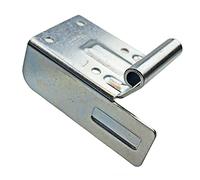 Hörmann 3055052 Pièce de montage pour porte de garage ferrure Z BZ gauche Élément de liaison entre porte de garage et système à roulettes