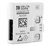 Hörmann DeltaDore 4510102 Passerelle pour commande des motorisations de porte de garage via Tydom Smart Home System avec câble de raccordement 51 × 47,5 × 16 mm Blanc