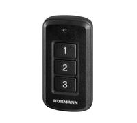 Hörmann Émetteur manuel industriel HSI 3 (868 MHz, pour jusqu'à 3 récepteurs, avec clip de ceinture + dragonne d'émetteur, télécommande pour portails, télécommande sans fil) 635054