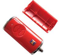 Hörmann HSE2BS Coque de Rechange pour émetteur portatif - Coque supérieure et inférieure - Rouge - sans Pile - sans Platine